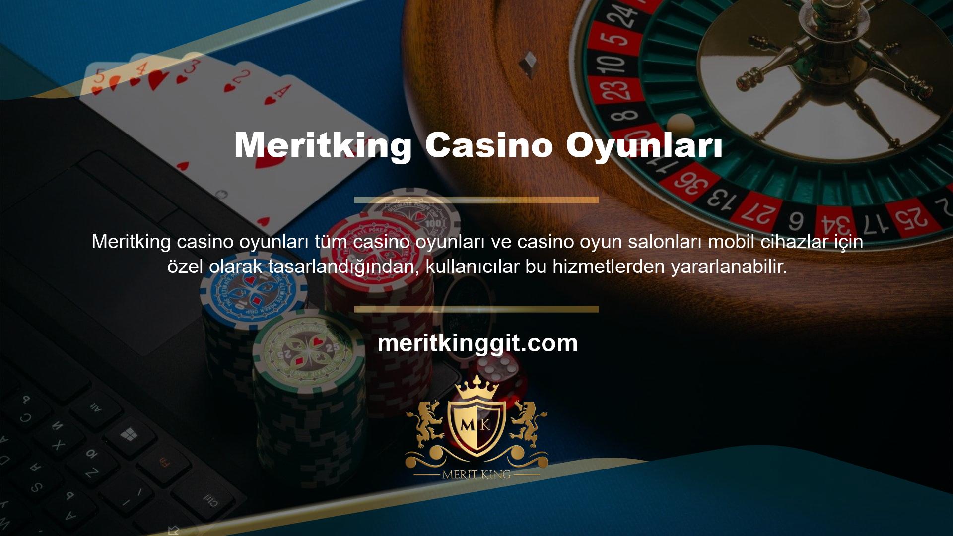 Depozito ve geri çekilmeye ek olarak, cep telefonunuzdan Meritking Watch TV hizmetini de kullanabilirsiniz