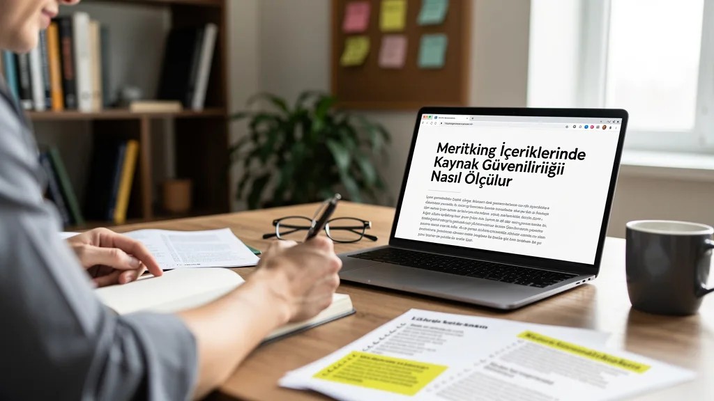 Meritking İçeriklerinde Kaynak Güvenilirliği Nasıl Ölçülür